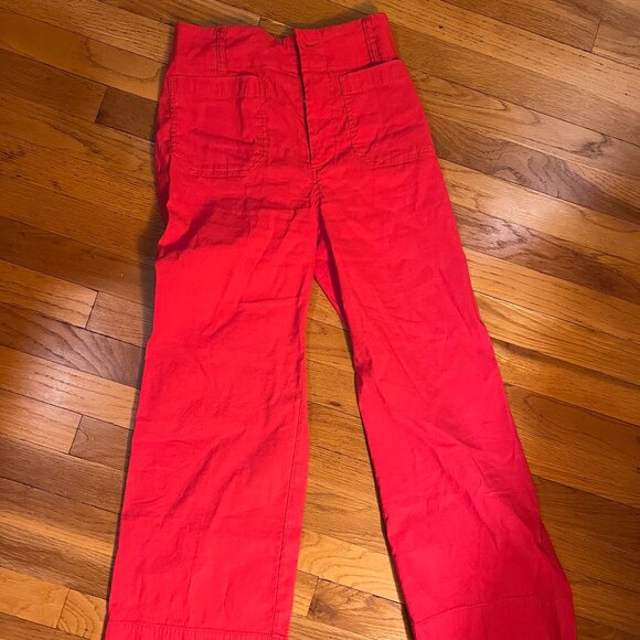 Maeve the Colette Cropped Wide-Length Pants, Anthropologie - Picture 3 of 4